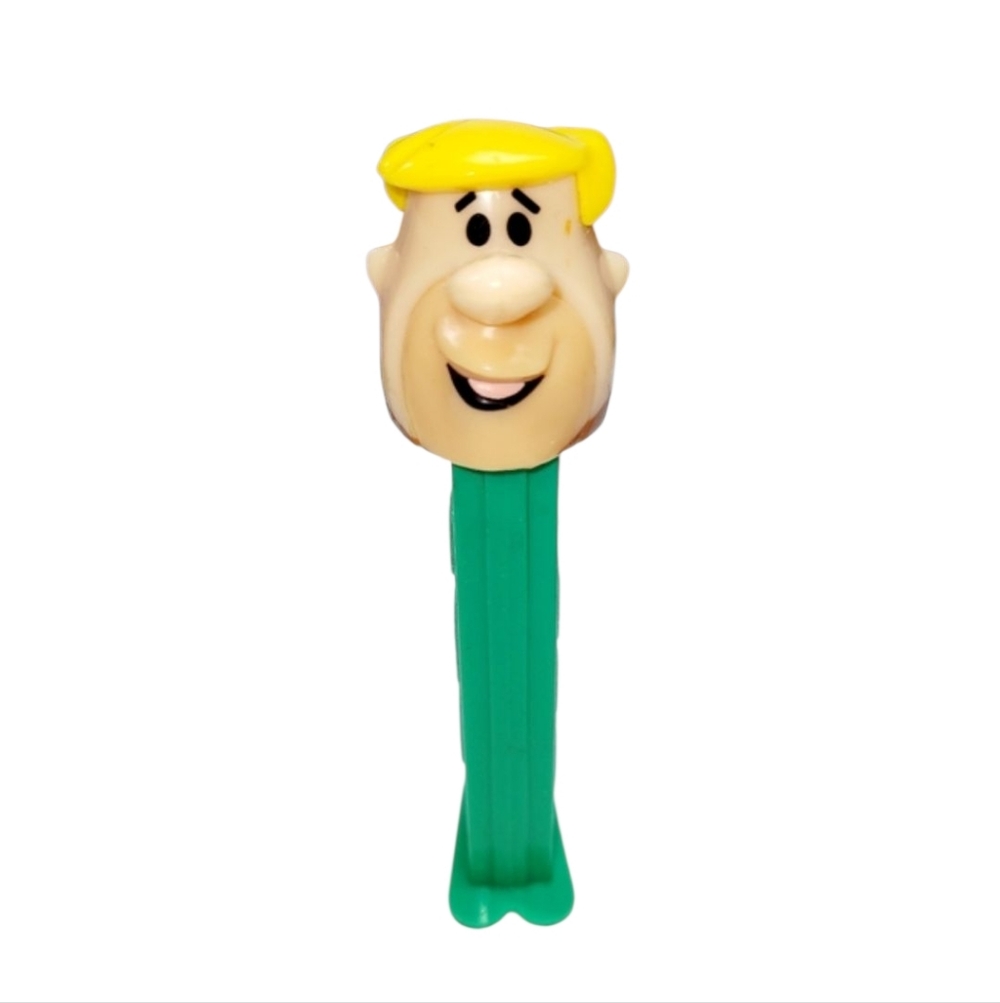 Vintage 90s Barney Rubble PEZ Dispenser Flintstones Candy